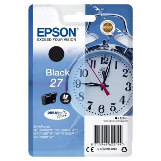 Tintes kasetne Epson 27 (C13T27014012), Melna