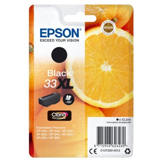Rašalo kasetė Epson 33XL (C13T33514012), Juoda