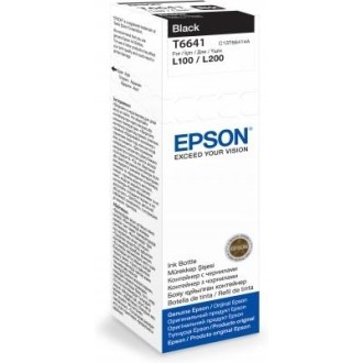 Чорнильний картридж Epson T6641 (C13T66414A), Чорний
