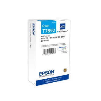 Tintes kasetne Epson T7892XXL (C13T789240), Ciāna