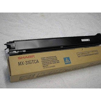 Тонер-картридж Sharp MX-31GTCA, Блакитний