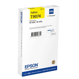 Чорнильний картридж Epson T9074N (C13T90744N), Жовтий