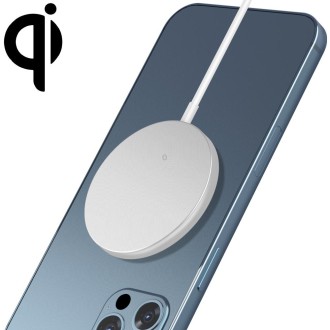 Wireless magnetic charger M1, 15 W, USB-C, aluminum alloy