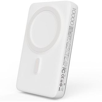 Magnetic power bank, 10000 mAh, PD 20 W, wireless...