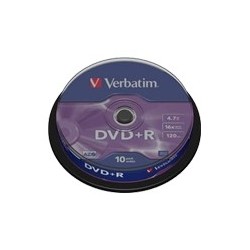 DVD+R 10-Pack-Slim. 4.7Gb 16x