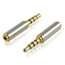 Adapteris Jack 2.5 4-pin...