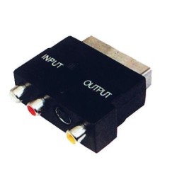 Adapteris scart IN OUT+...