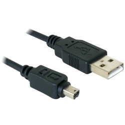 USB - 'mini' USB kabelis...