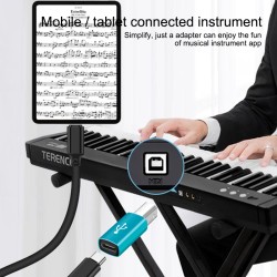 Adapteris Type-C to USB B...