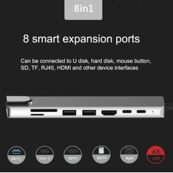 USB HUB'as TYPE-C to...