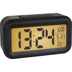 Digital alarm clock with...
