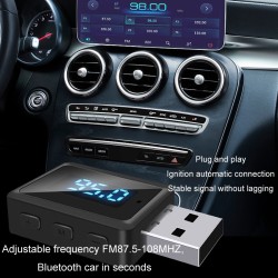 Mini FM siųstuvas Bluetooth...