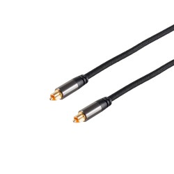 BlackCotton Toslink optiskais audio kabelis, 1,5 m