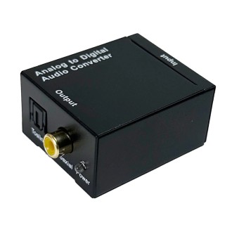 Konverteris 2xRCA (stereo)  to Toslink/COAXIAL