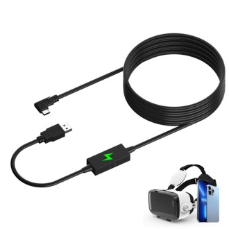 VR seadmete andmejuhe kaabel Meta Quest Pro USB tüüp-C 5 m