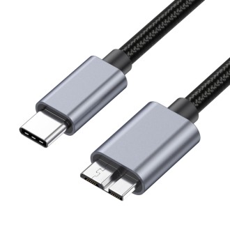 USB-C (Type-C) 3.1 uz Micro-B adaptera kabelis ārējiem...