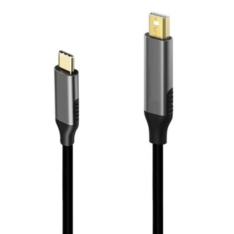 Адаптерний кабель Mini DisplayPort на USB-C (Type-C),...