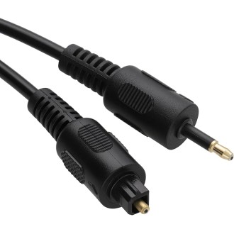 Toslink uz 3,5 mm mini optiskais audio kabelis, 0,5 m