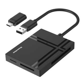 Blueendless C5U3 USB-C 5-in-1 кардрідер CF / XD / TF / SD...