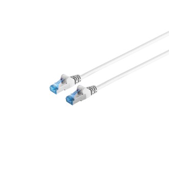 Cat6A S/FTP PIMF Ethernet RJ45 võrgukaabel valge 7.5 m