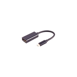 Адаптер USB-C до DisplayPort 8K60Hz / 4K120Hz чорний