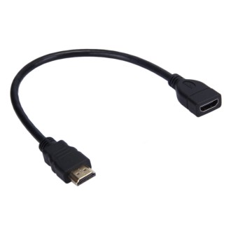 HDMI Pikenduskaabel 30cm 4K Pistik–Pesa 19 Pin