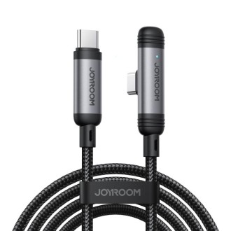Type-C kaabel JOYROOM S-A56 EnjoyX, 60 W, 90°, 1,2 m, must